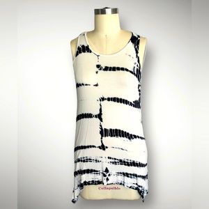 New York & Company Tie Dye Tank Top Shirt